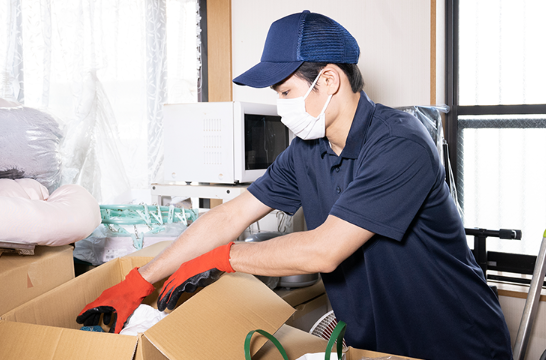 遺品整理業者の一括見積はオモイデ